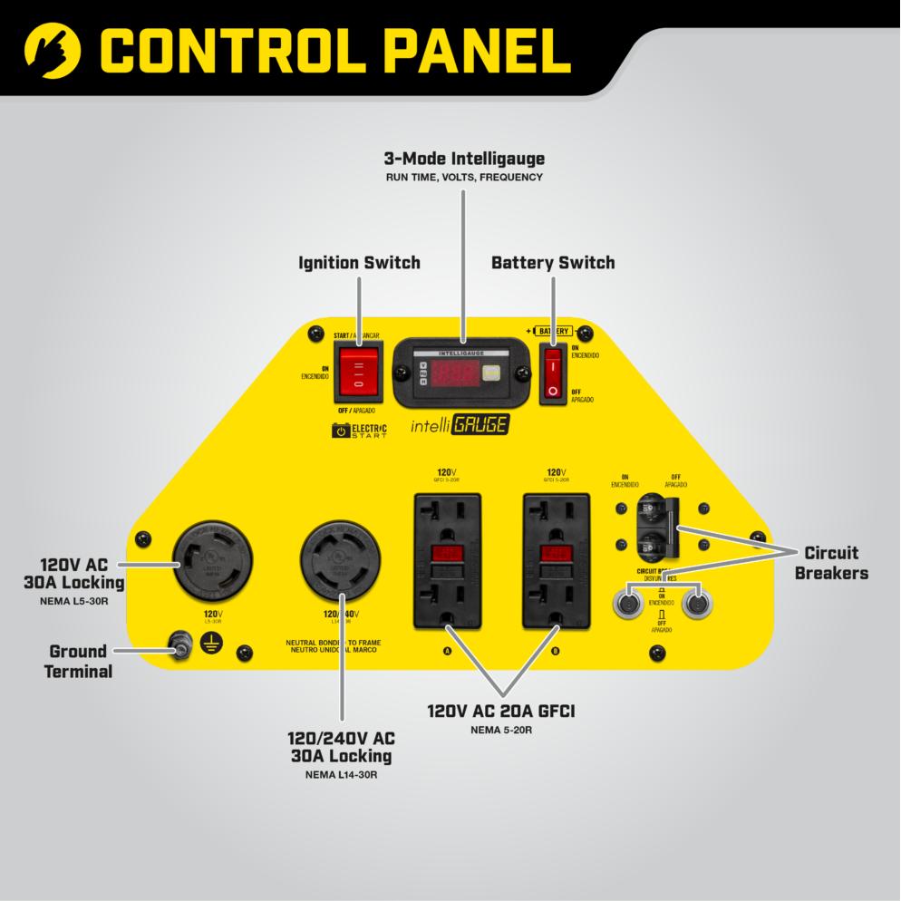 8000-Watt Dual Fuel Generator - Champion Power Equipment