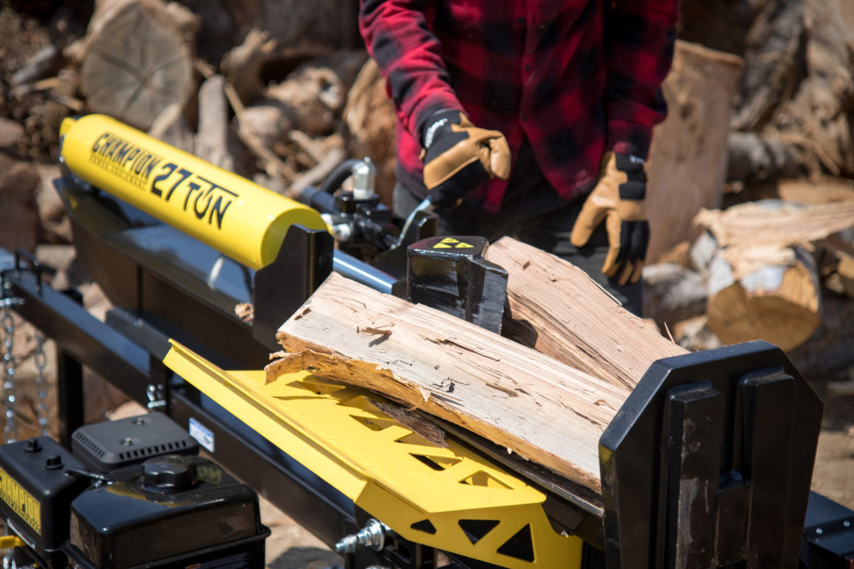 27-Ton Log Splitter - Champion Power Equipment