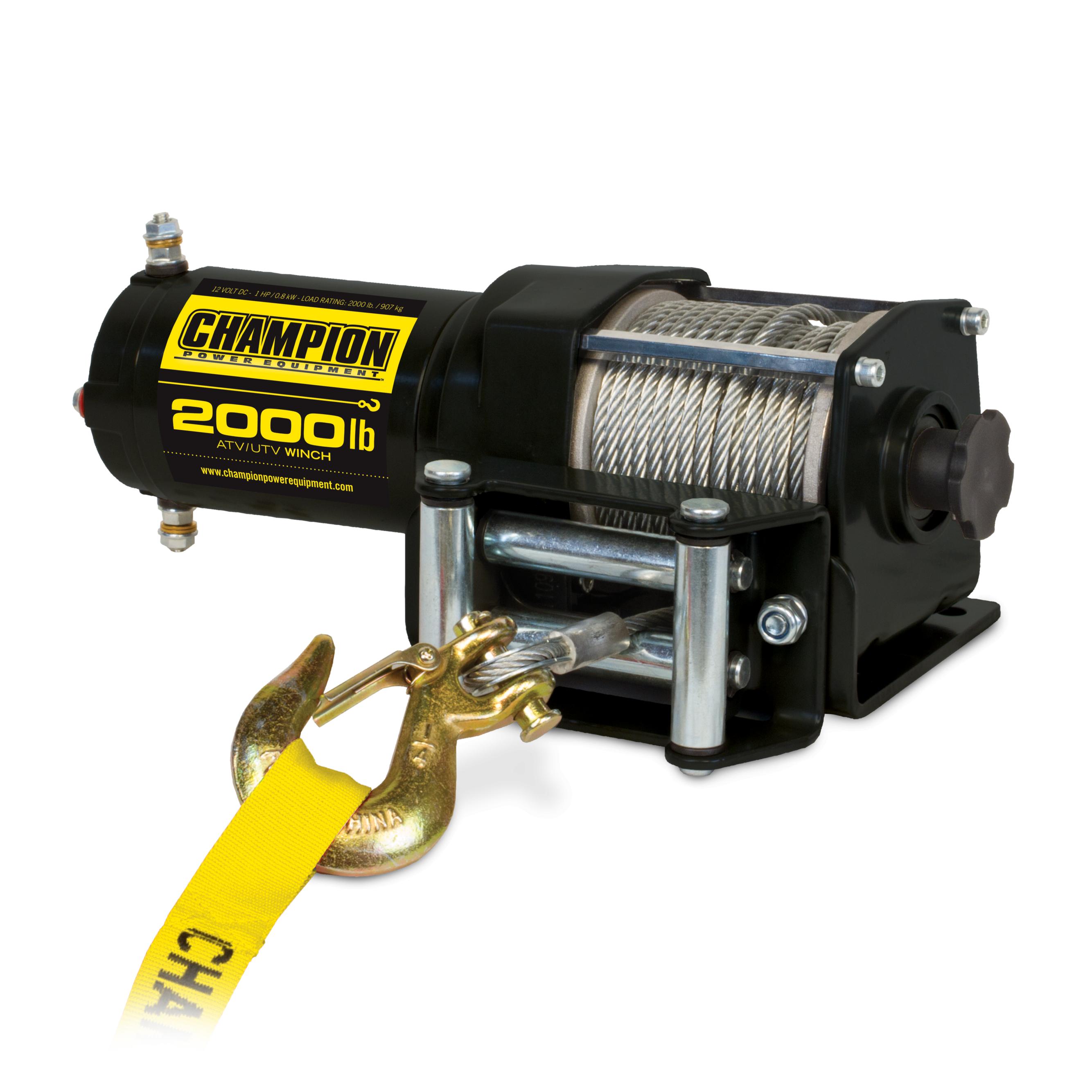 2000-lb. Winch Kit - Champion Power Equipment