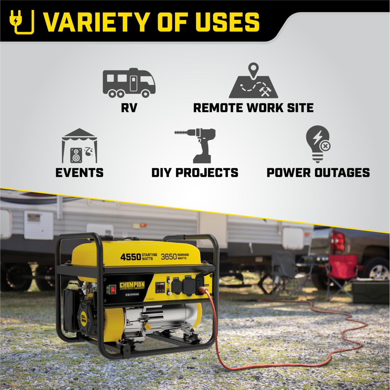 3650-Watt Generator - Champion Power Equipment