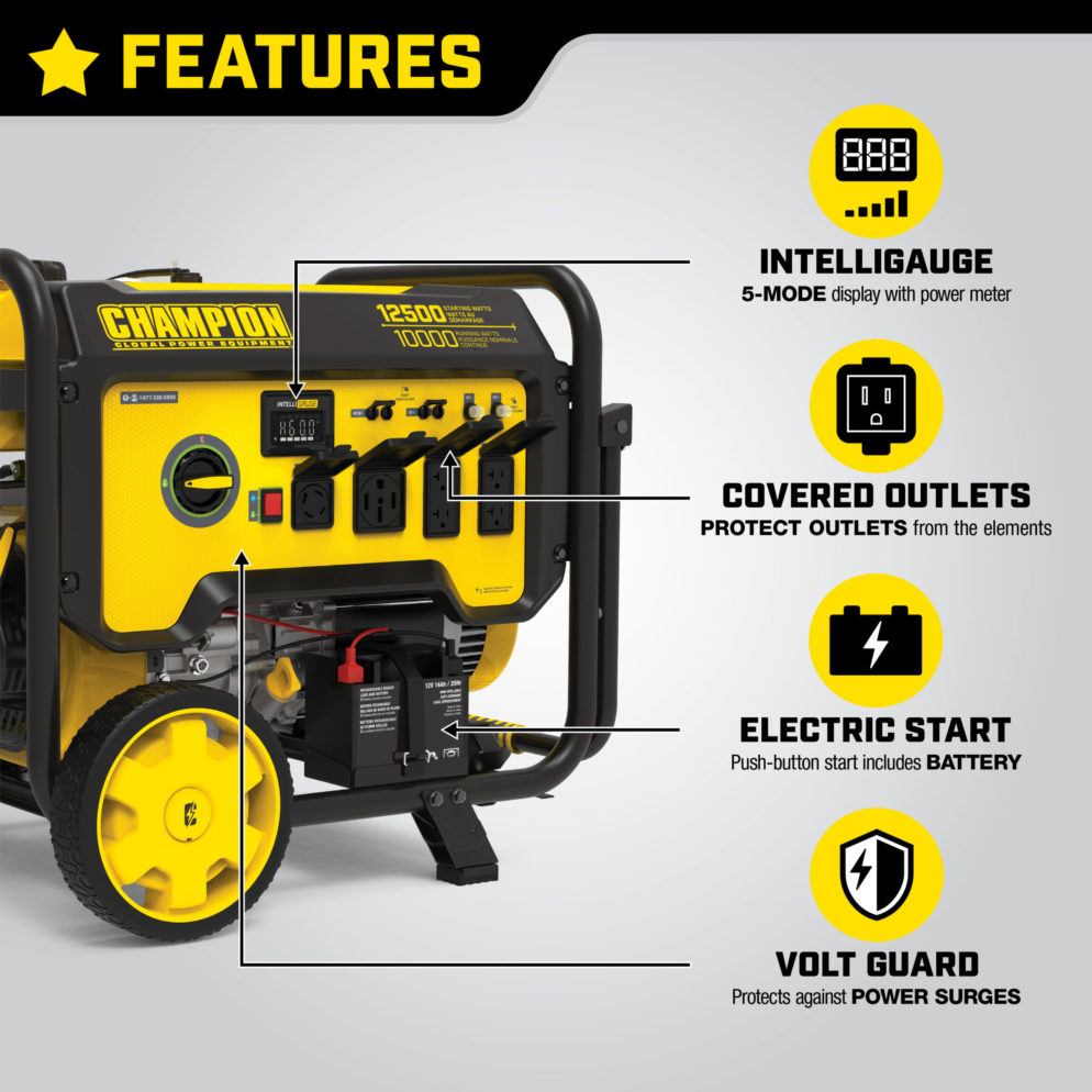 10000-Watt Generator - Champion Power Equipment