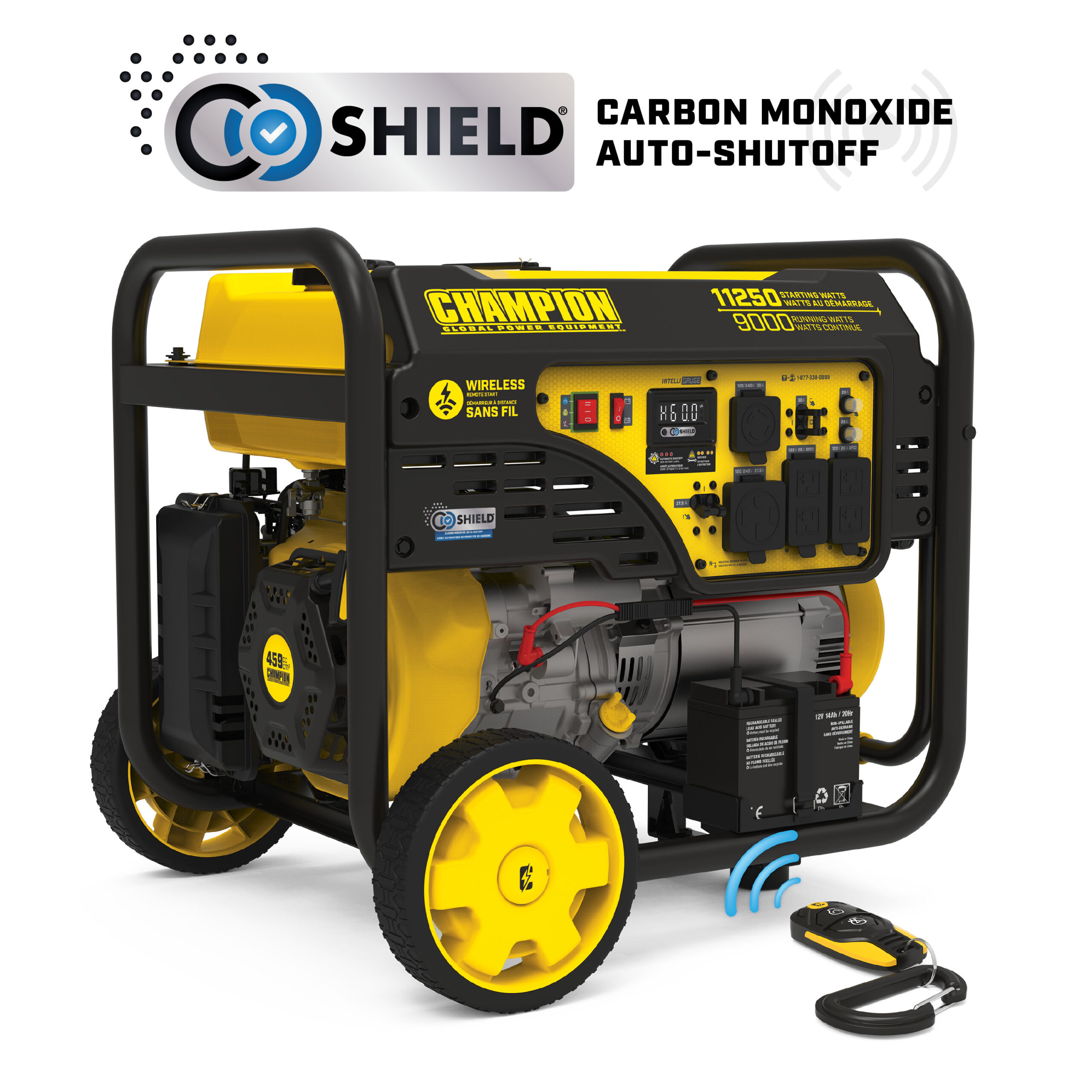 9000W Wireless Start Generator with CO Shield® - Champion Power Equipment